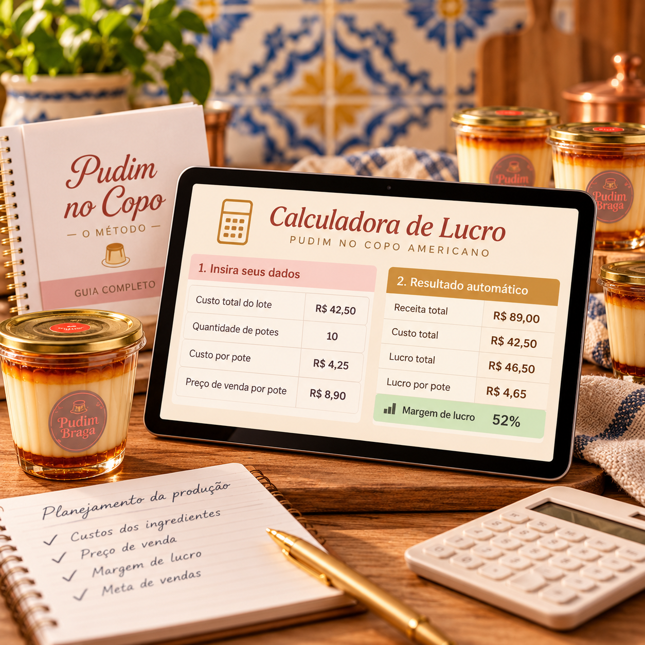 Calculadora de Lucro e Precificação